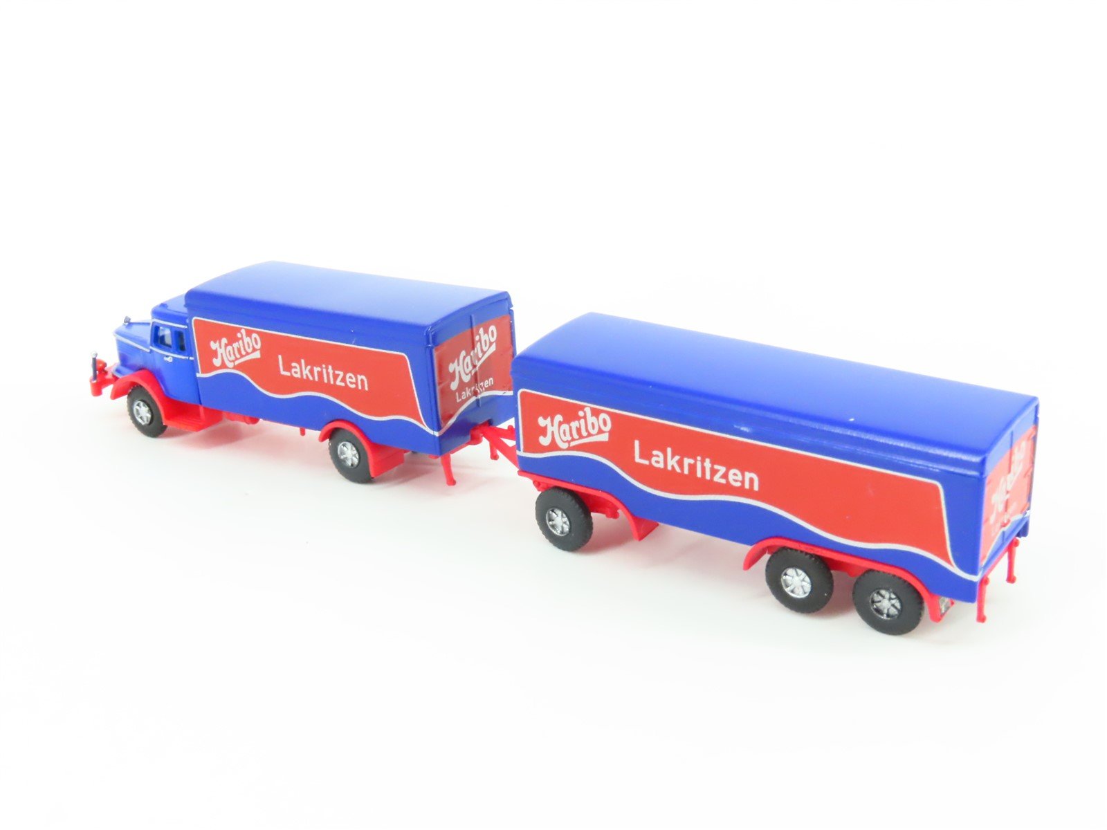 N 1:160 Scale Lemke Minis LC3316 Krupp Titan Haribo Truck & Trailers