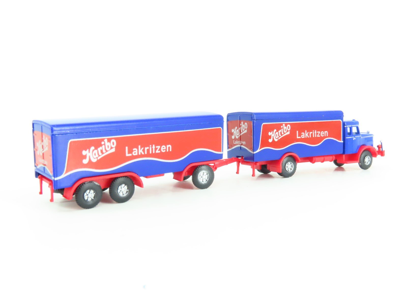 N 1:160 Scale Lemke Minis LC3316 Krupp Titan Haribo Truck & Trailers