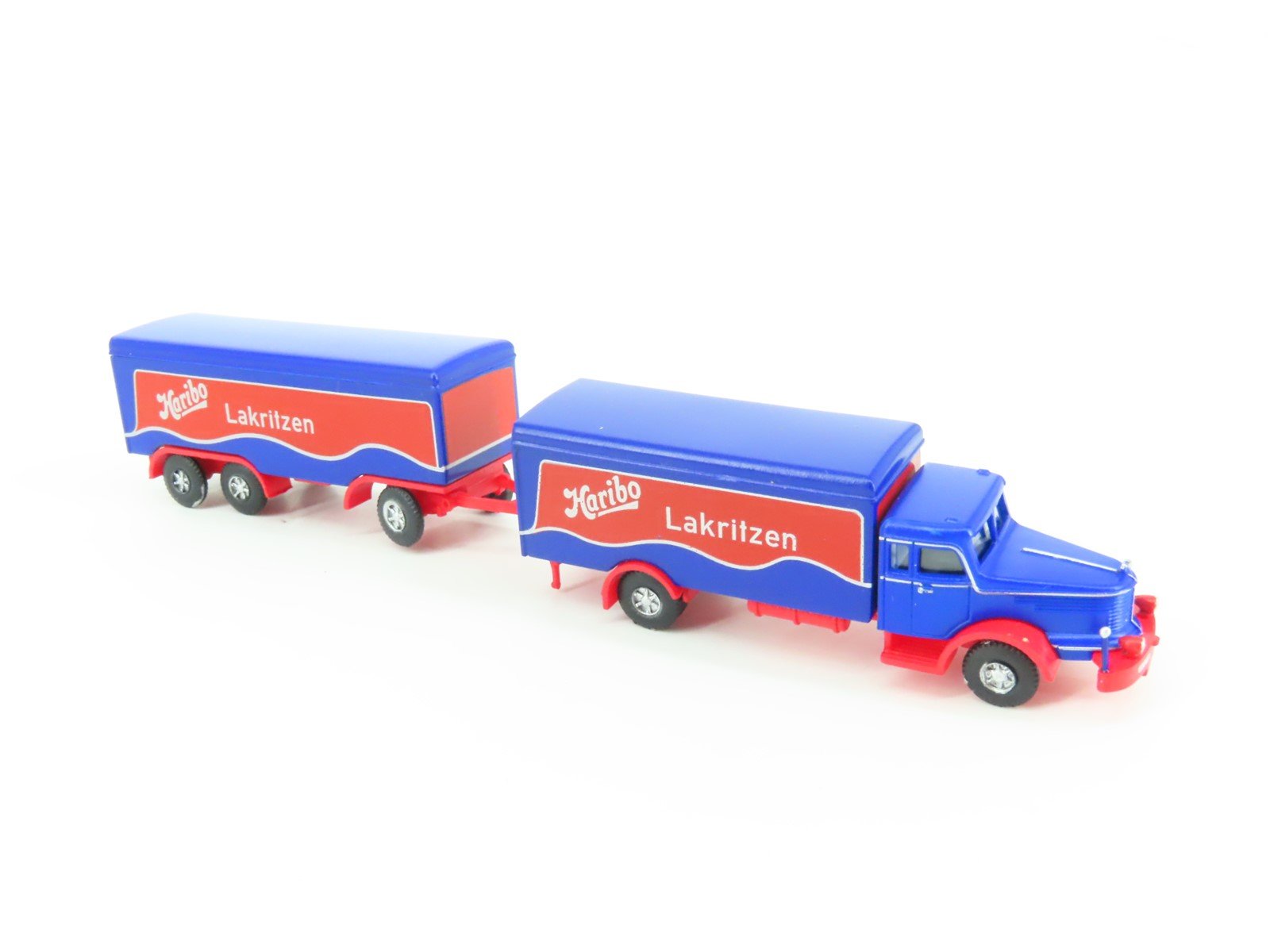 N 1:160 Scale Lemke Minis LC3316 Krupp Titan Haribo Truck & Trailers