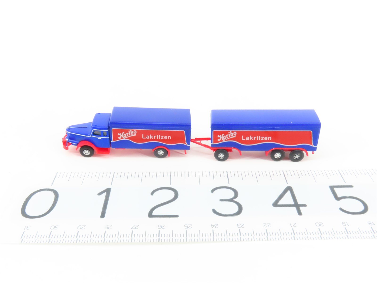 N 1:160 Scale Lemke Minis LC3316 Krupp Titan Haribo Truck & Trailers