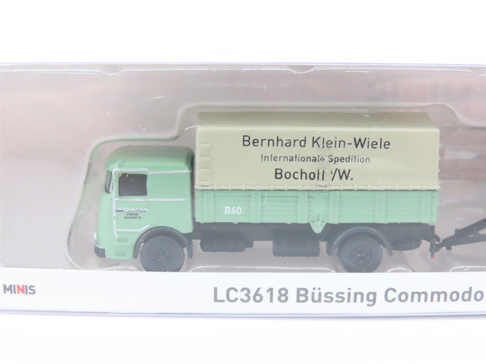 N 1:160 Scale Lemke Minis LC3618 Büssing Hängerzug Klein Wiele Truck & Trailers
