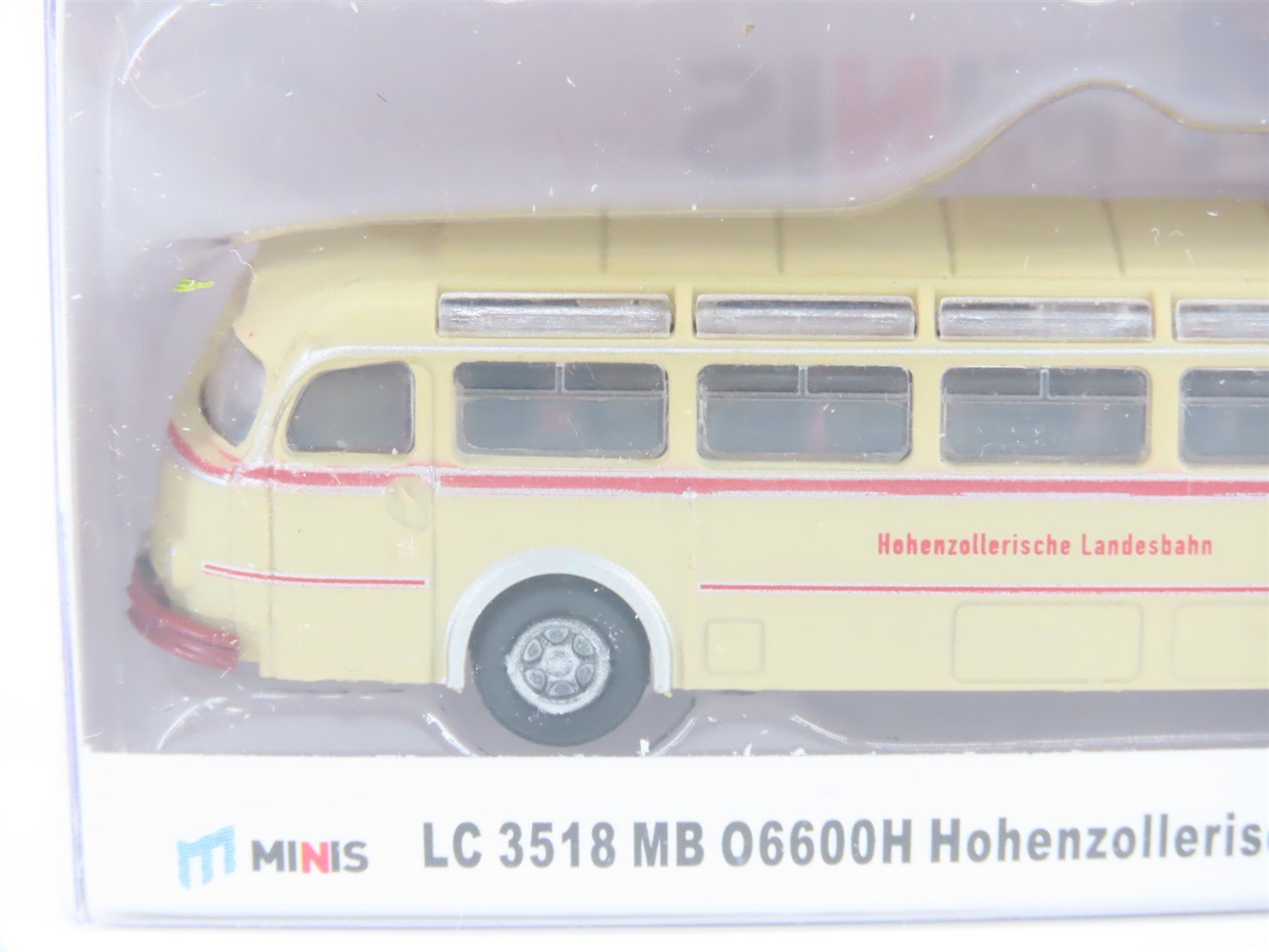 N 1:160 Lemke Minis LC3518 Mercedes-Benz O6600H Hohenzollerische Landesbahn Bus