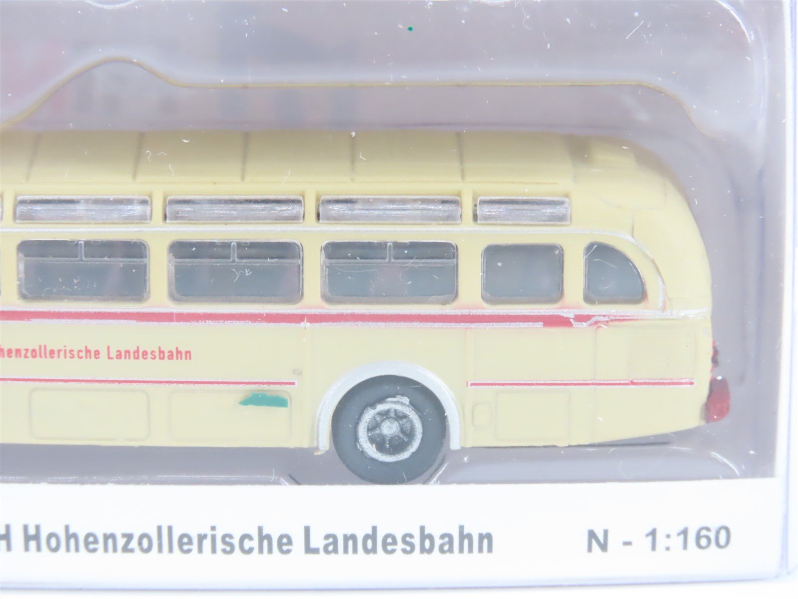 N 1:160 Lemke Minis LC3518 Mercedes-Benz O6600H Hohenzollerische Landesbahn Bus