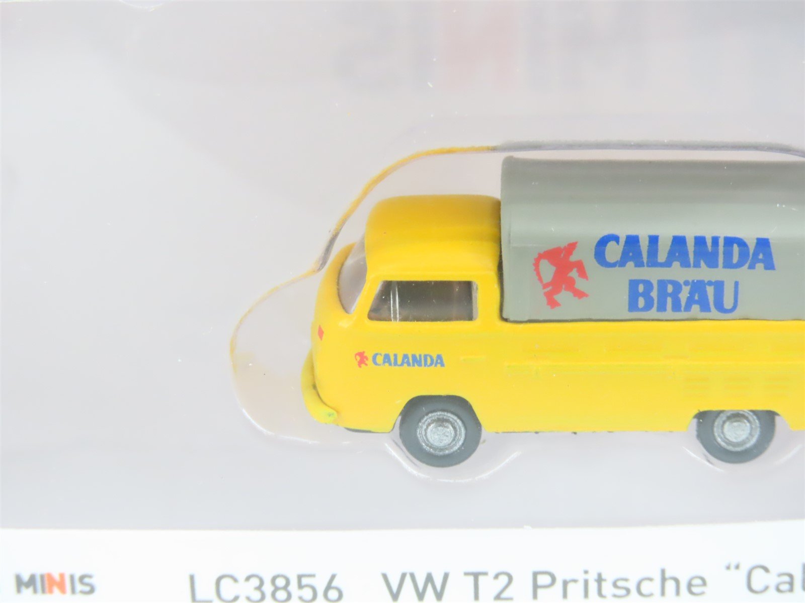 N 1:160 Scale Lemke Minis LC3856 Volkswagen T2 Pritsche Calanda Brau Truck
