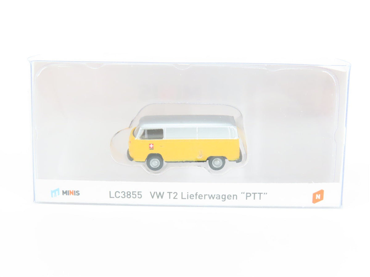N 1:160 Scale Lemke Minis LC3855 Volkswagen T2 Lieferwager PTT Van