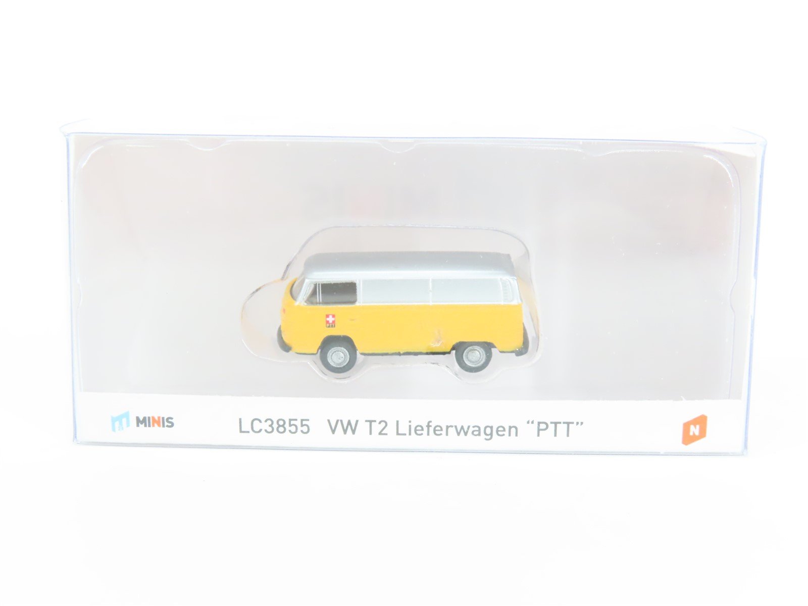 N 1:160 Scale Lemke Minis LC3855 Volkswagen T2 Lieferwager PTT Van