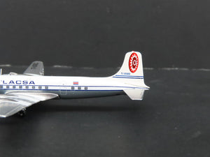 1:400 Aero/Latin Classics Die-Cast Lacsa Airlines Douglas DC-6 Airliner TI-1018C