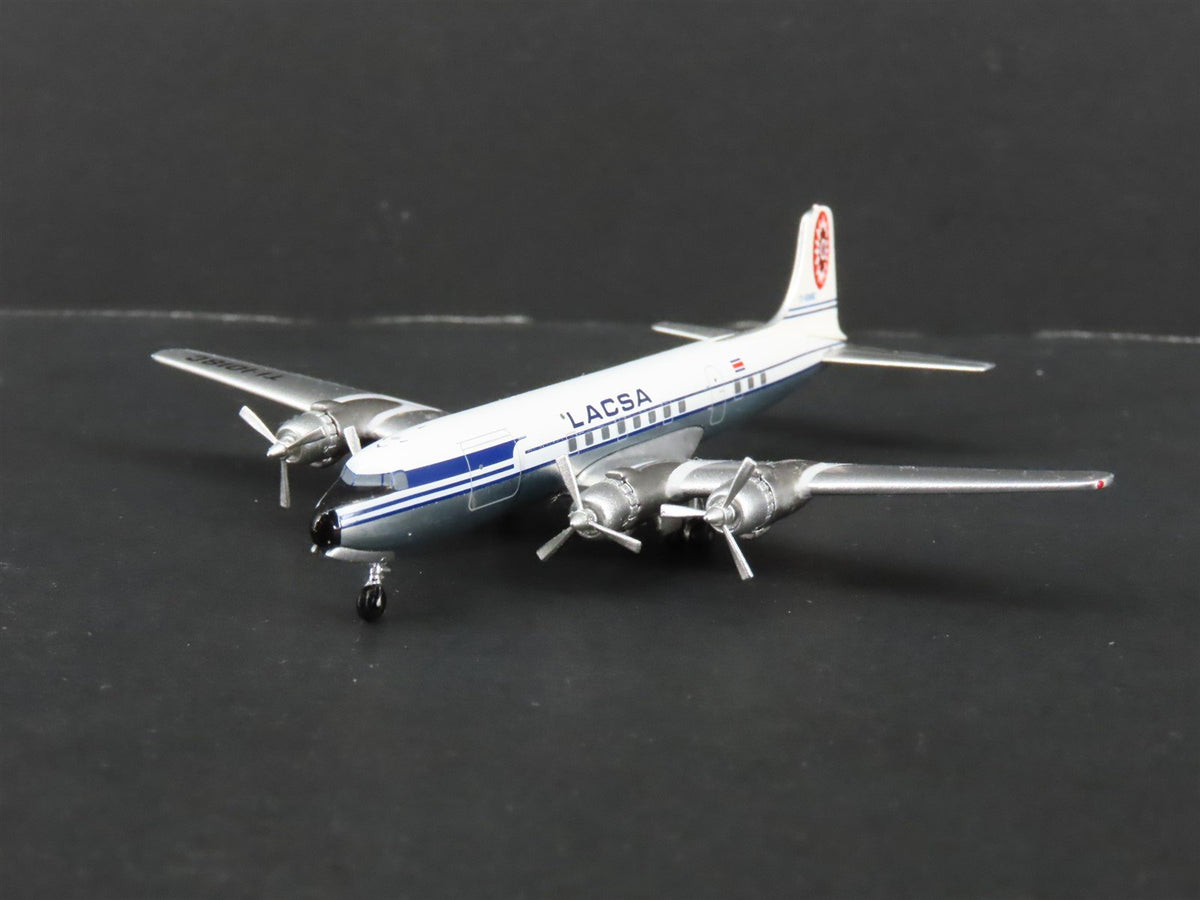 1:400 Aero/Latin Classics Die-Cast Lacsa Airlines Douglas DC-6 Airliner TI-1018C
