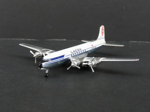 1:400 Aero/Latin Classics Die-Cast Lacsa Airlines Douglas DC-6 Airliner TI-1018C
