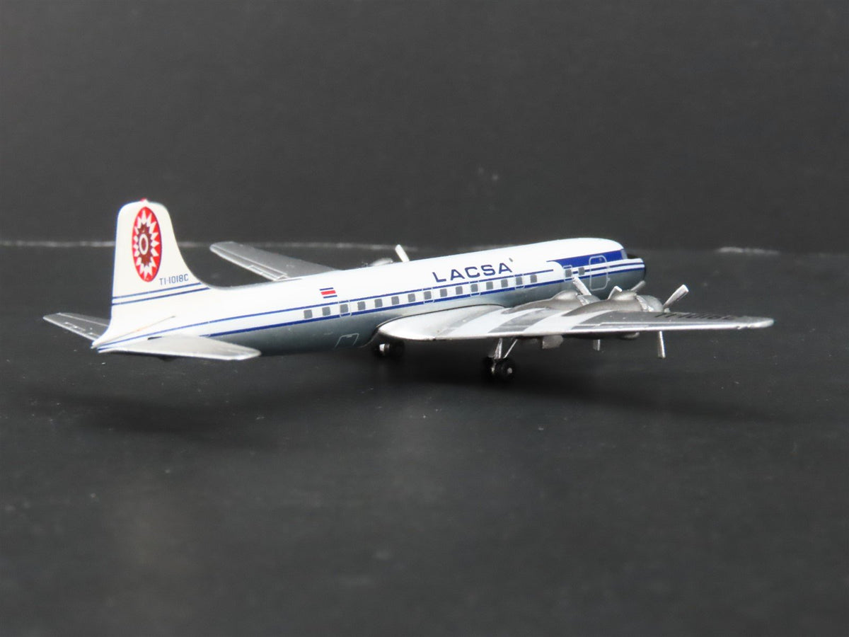 1:400 Aero/Latin Classics Die-Cast Lacsa Airlines Douglas DC-6 Airliner TI-1018C