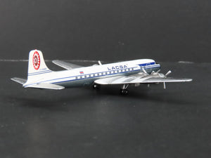 1:400 Aero/Latin Classics Die-Cast Lacsa Airlines Douglas DC-6 Airliner TI-1018C