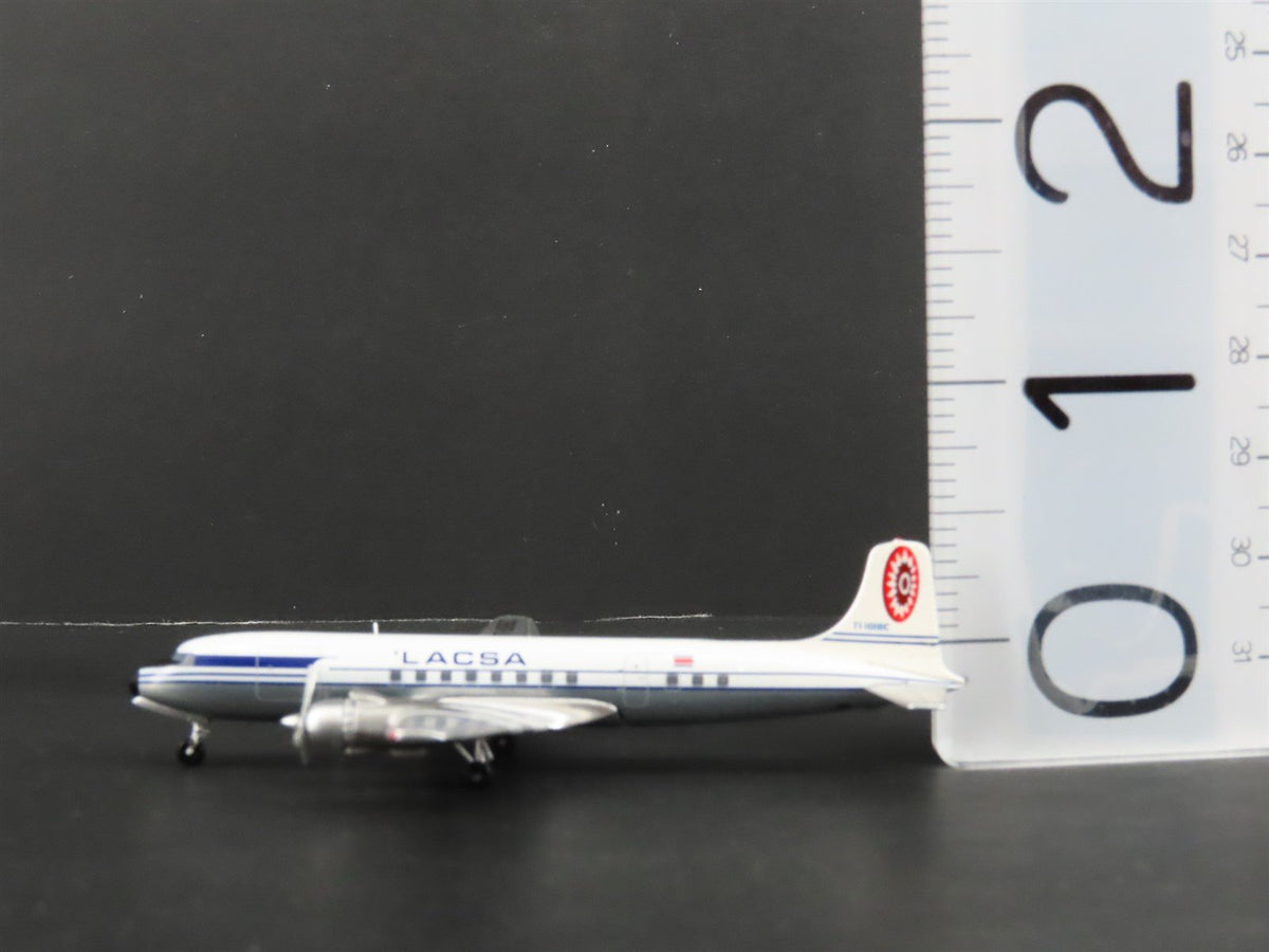 1:400 Aero/Latin Classics Die-Cast Lacsa Airlines Douglas DC-6 Airliner TI-1018C