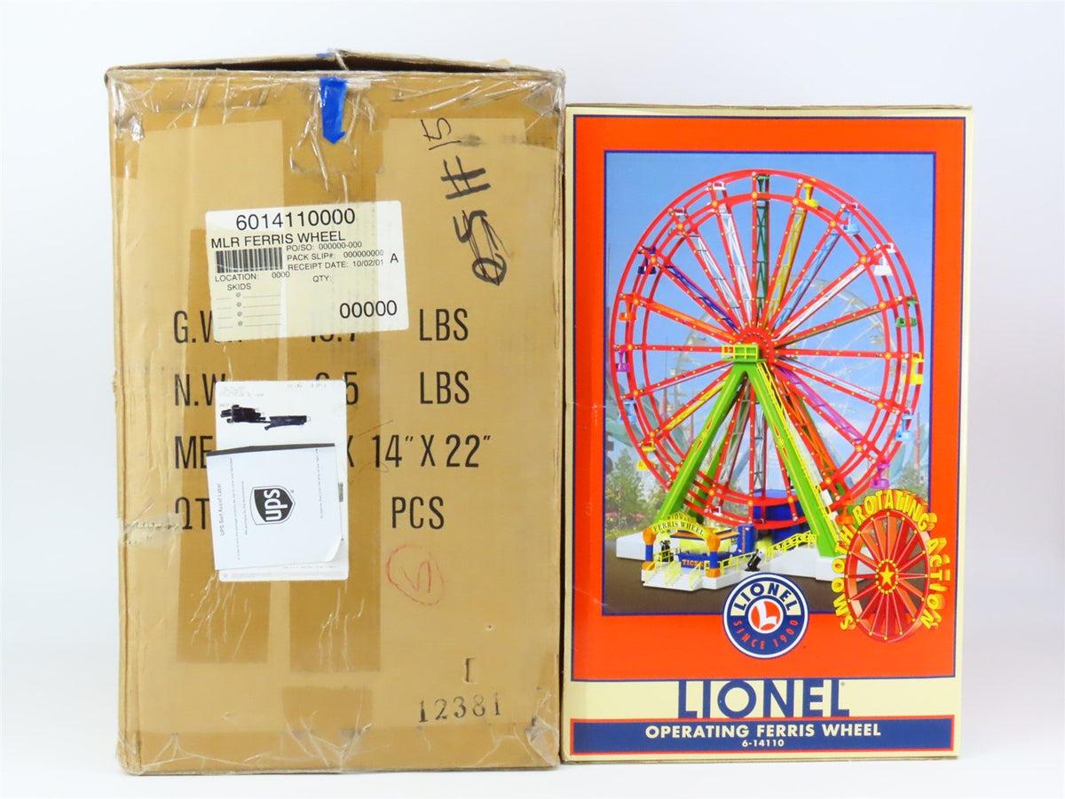 O Gauge Lionel 6-14110 Operating Ferris Wheel