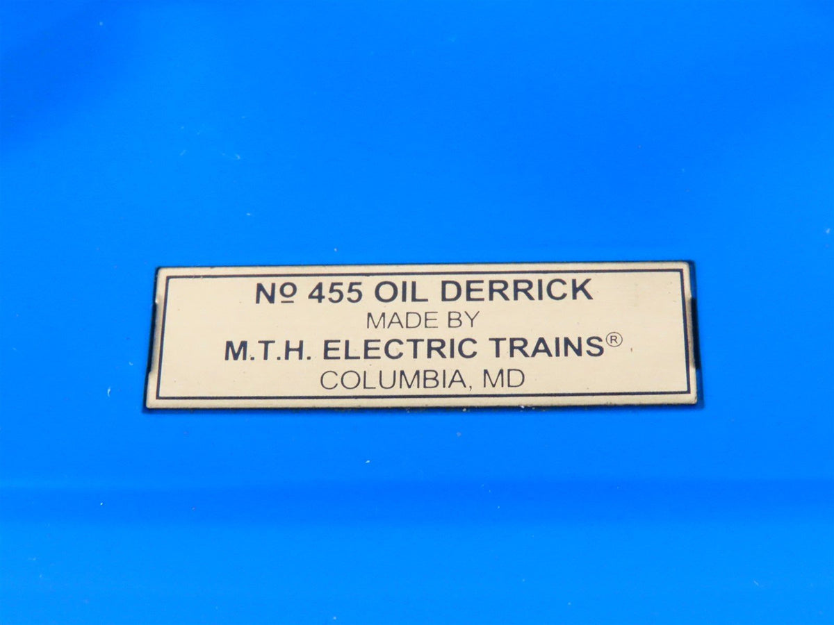 O 1/48 Scale MTH RailKing 30-9059 No. 455 Getty Oil Derrick