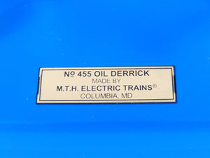 O 1/48 Scale MTH RailKing 30-9059 No. 455 Getty Oil Derrick