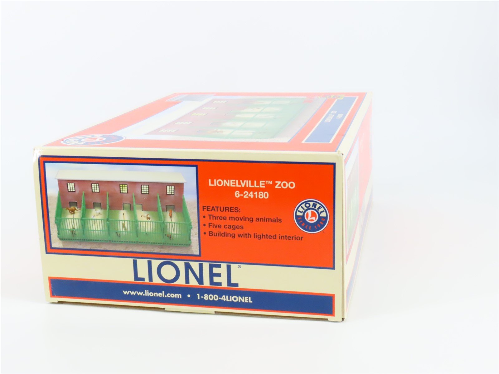O 1/48 Scale Lionel 6-24180 Lionelville Operating Zoo