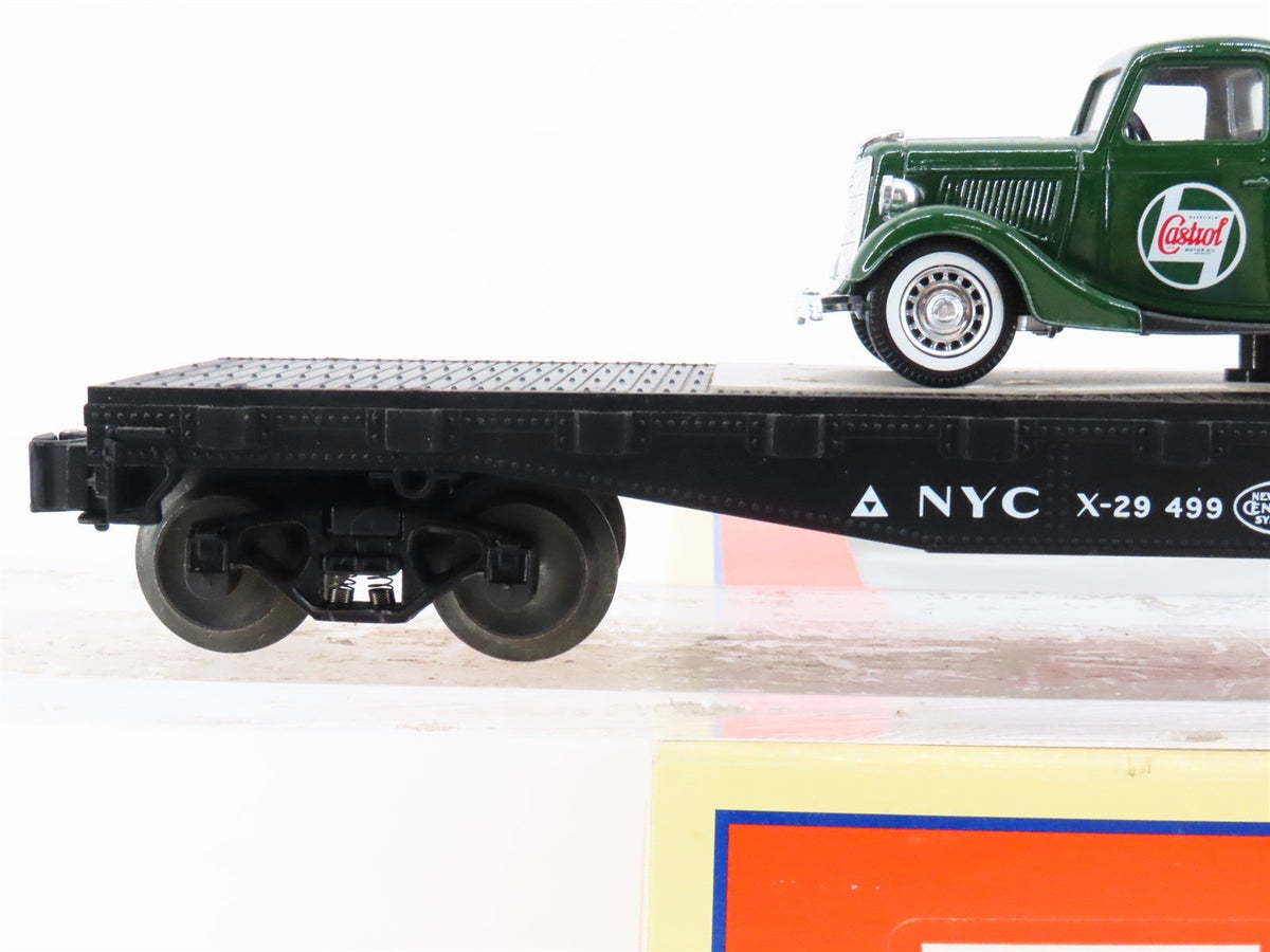 O 3-Rail Lionel 6-17538 NYC New York Central Flatcar #X29499 w/1936 Ford Truck