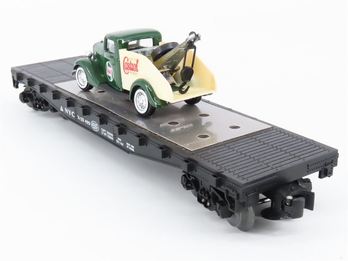 O 3-Rail Lionel 6-17538 NYC New York Central Flatcar #X29499 w/1936 Ford Truck