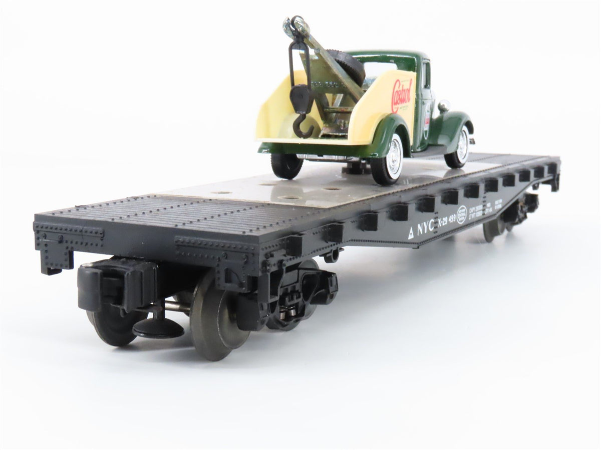 O 3-Rail Lionel 6-17538 NYC New York Central Flatcar #X29499 w/1936 Ford Truck