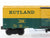 O Gauge 3-Rail Freight Williams WAL36 RUT Rutland Green Mt. Gateway Boxcar #105