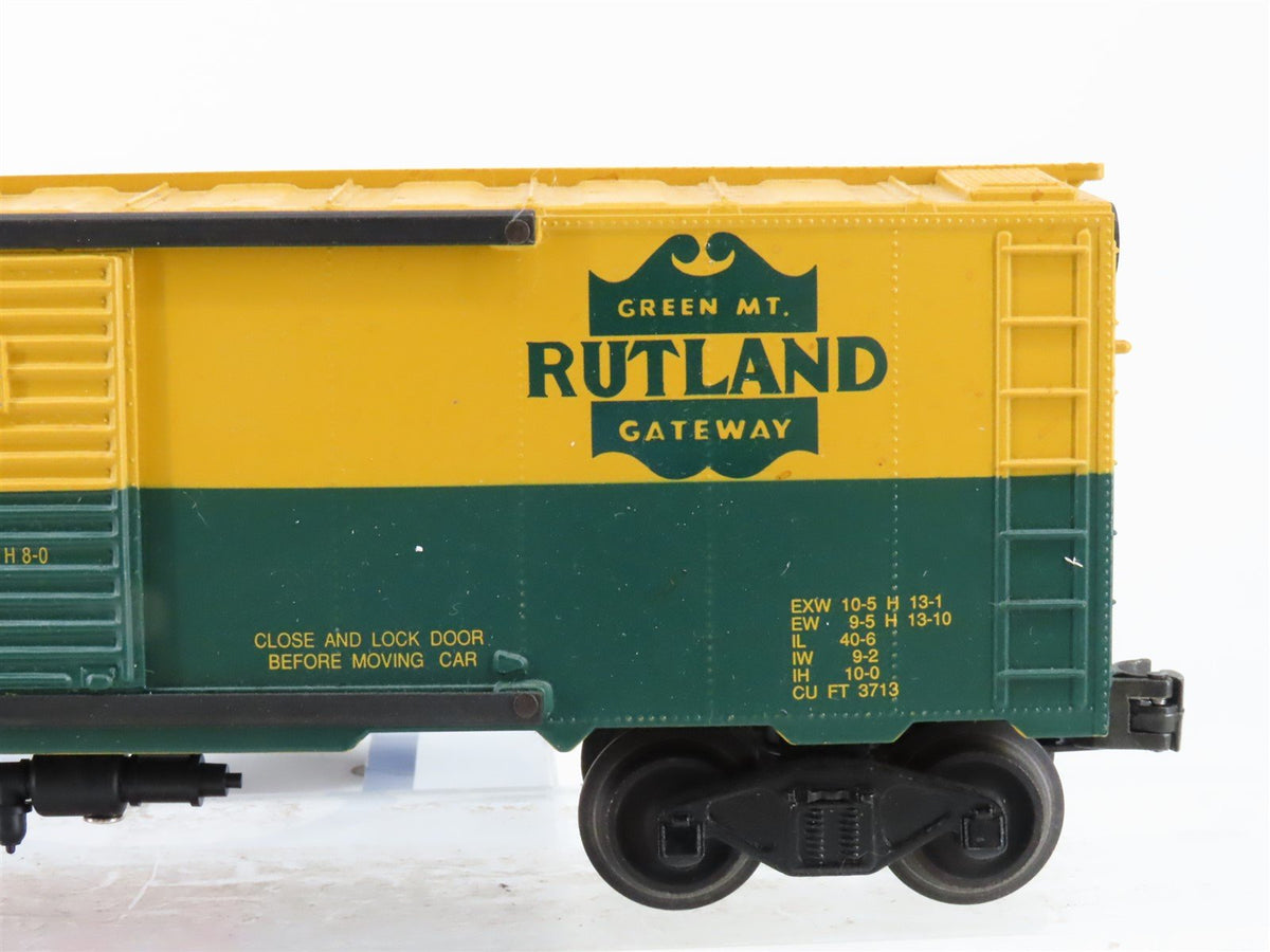 O Gauge 3-Rail Freight Williams WAL36 RUT Rutland Green Mt. Gateway Boxcar #105