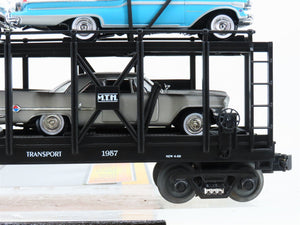 O Gauge 3-Rail MTH 30-7676 MTH Auto Carrier #1957 w/1957 Ertl Chrysler & Mercury