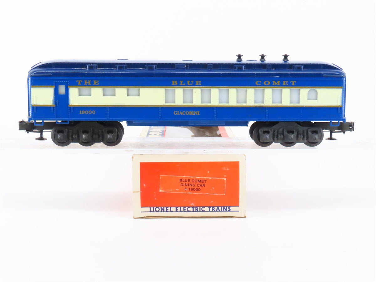 O Gauge 3-Rail Lionel 6-19000 Blue Comet Dining Passenger Car #19000 &quot;Glacobini&quot;