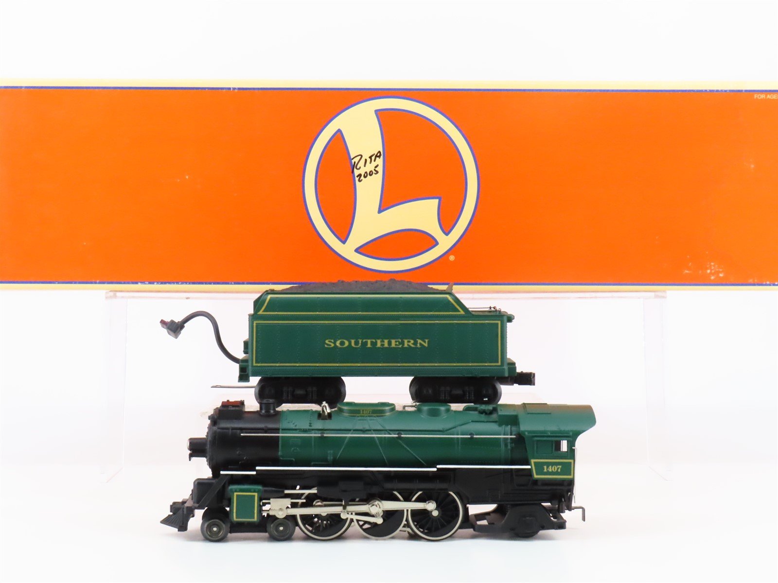 O 3-Rail Lionel 6-28016 SOU Southern 4-6-2 Pacific Steam #1407 w/ TMCC & Sound