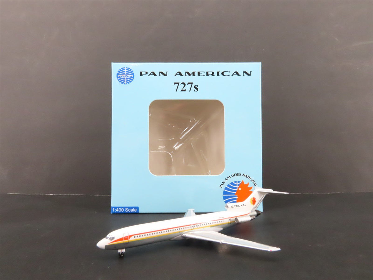 1:400 Pan American Model Co Die-Cast National Airlines B727-200 Airliner N4749