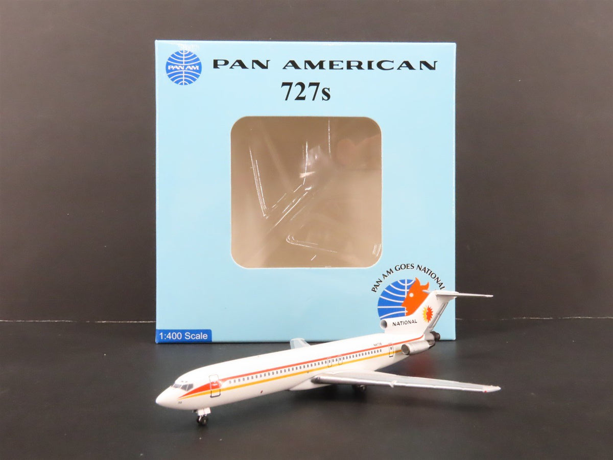 1:400 Pan American Model Co Die-Cast National Airlines B727-200 Airliner N4738