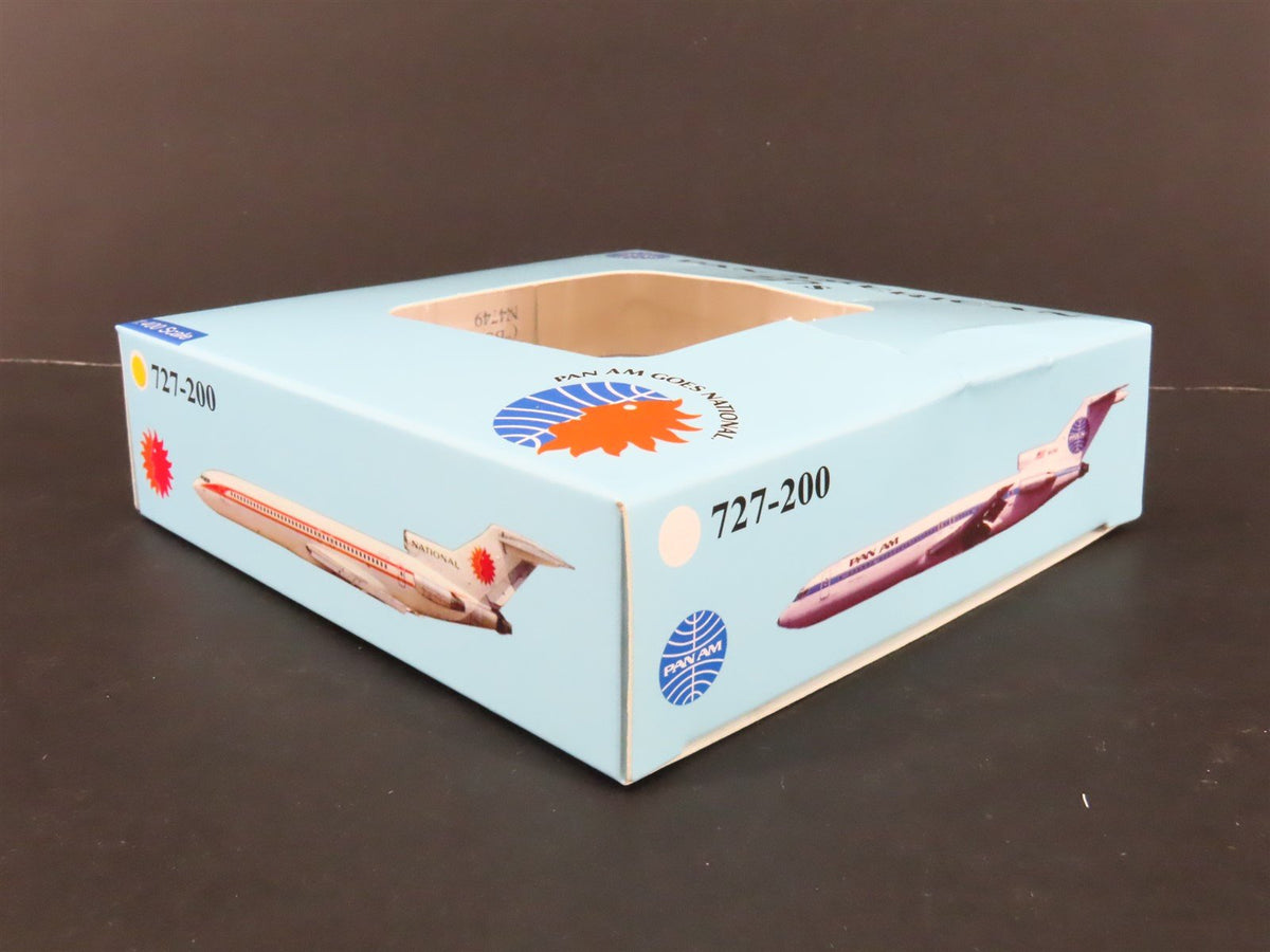 1:400 Pan American Model Co Die-Cast National Airlines B727-200 Airliner N4749