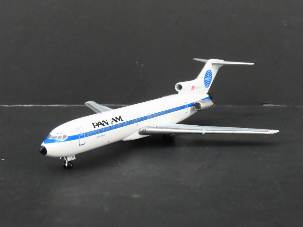 1:400 Pan American Model Co DieCast Pan Am Clipper Rapid B727-200 Airliner N4750