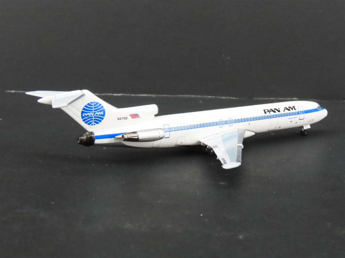 1:400 Pan American Model Co DieCast Pan Am Clipper Rapid B727-200 Airliner N4750