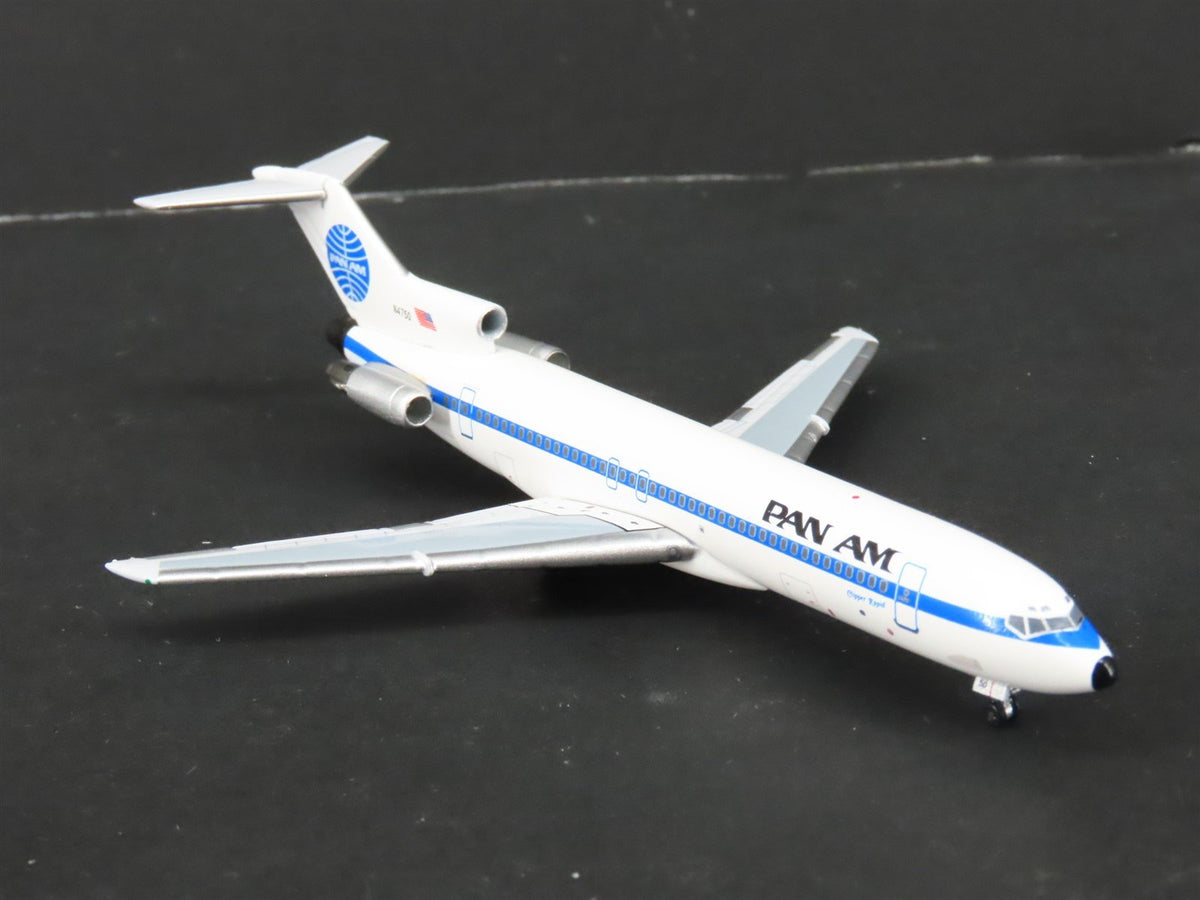1:400 Pan American Model Co DieCast Pan Am Clipper Rapid B727-200 Airliner N4750