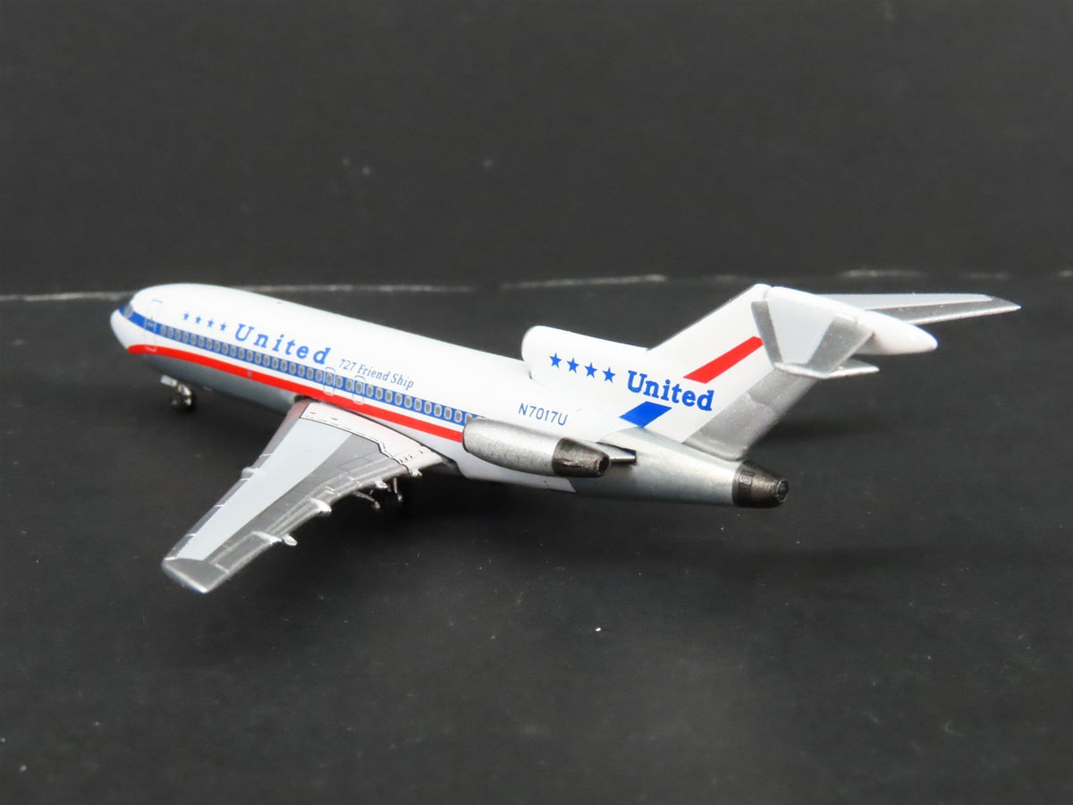 1:400 Aero Classics Die-Cast United Friend Ship B727-100 Tri-Jets Airliner