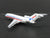 1:400 Aero Classics Die-Cast United Friend Ship B727-100 Tri-Jets Airliner