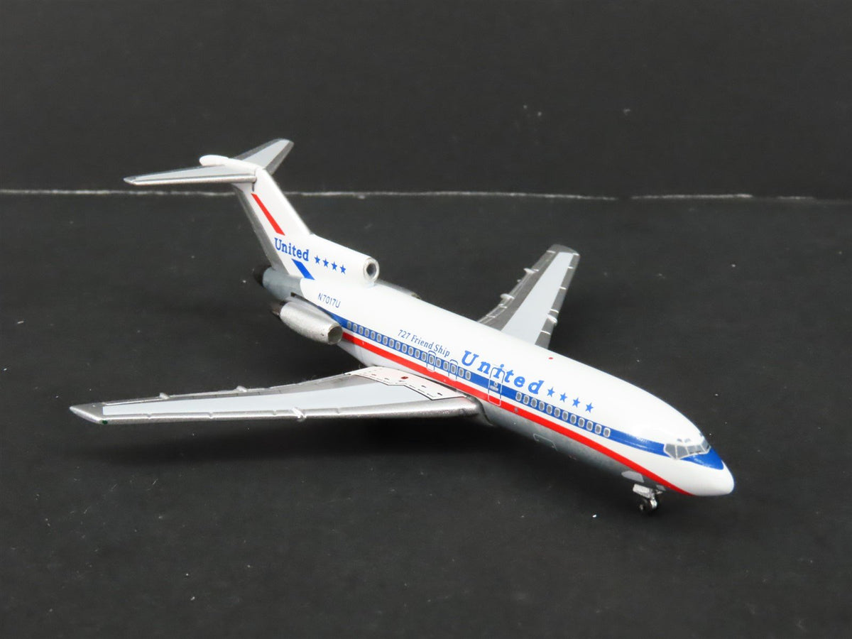 1:400 Aero Classics Die-Cast United Friend Ship B727-100 Tri-Jets Airliner
