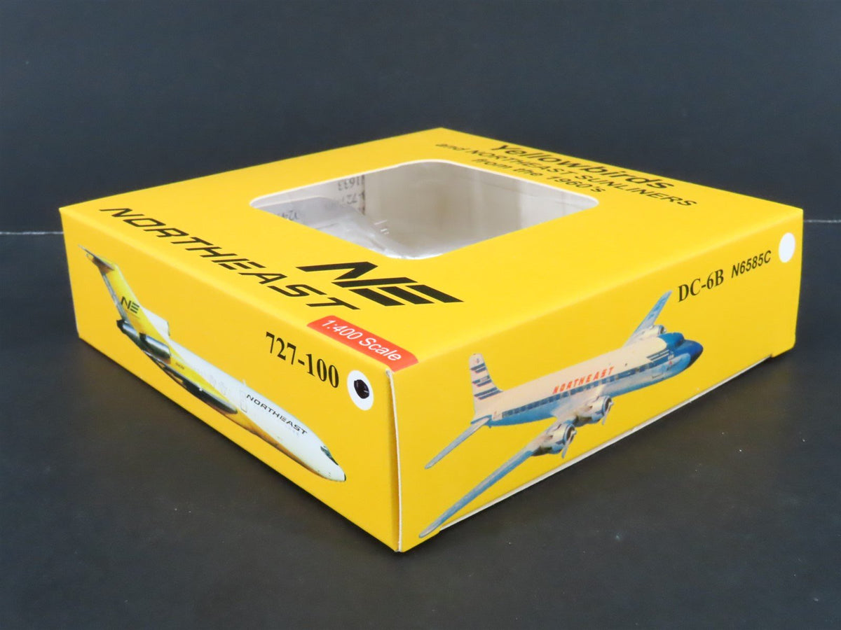 1:400 Aero Classics Die-Cast Northeast Airlines Yellowbirds B727-100 Airliner