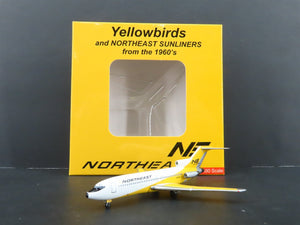 1:400 Aero Classics Die-Cast Northeast Airlines Yellowbirds B727-100 Airliner