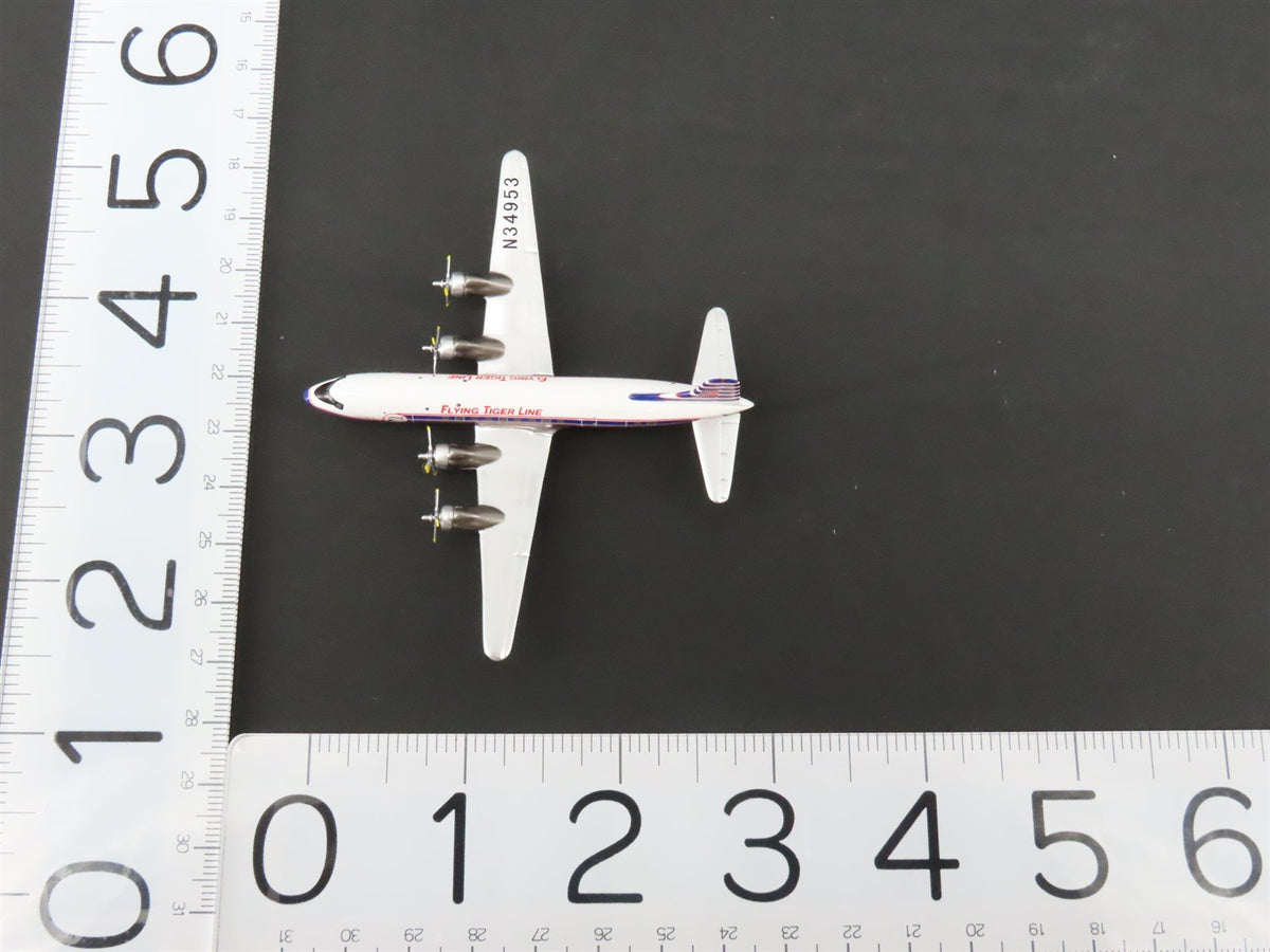 1:400 Aero Classics Die-Cast Flying Tiger Line Douglas DC-6 Airliner N34953