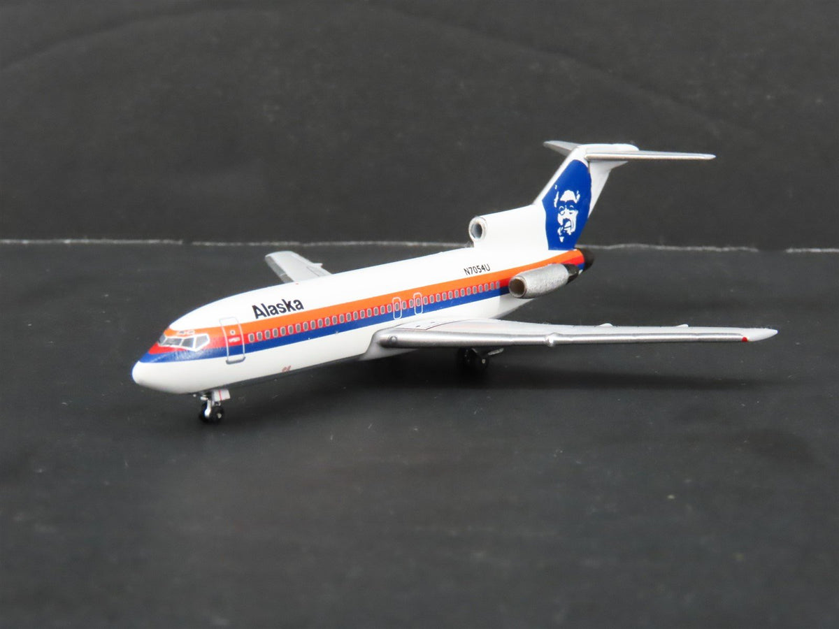 1:400 Aero Classics Hangar Club DieCast Alaska Airlines B727-100 Airliner N7054U