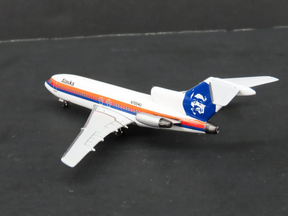 1:400 Aero Classics Hangar Club DieCast Alaska Airlines B727-100 Airliner N7054U