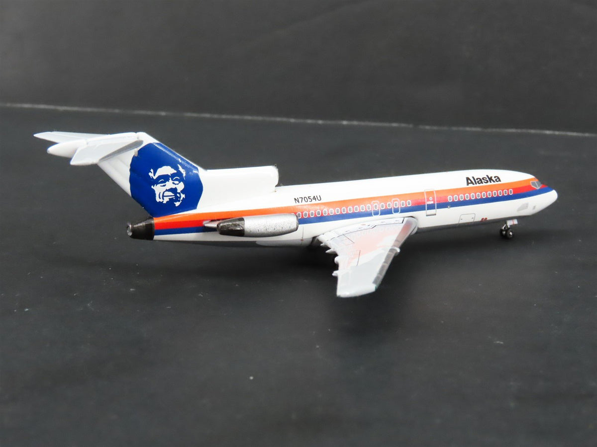 1:400 Aero Classics Hangar Club DieCast Alaska Airlines B727-100 Airliner N7054U