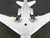 1:400 Aero Classics Hangar Club DieCast Alaska Airlines B727-100 Airliner N7054U