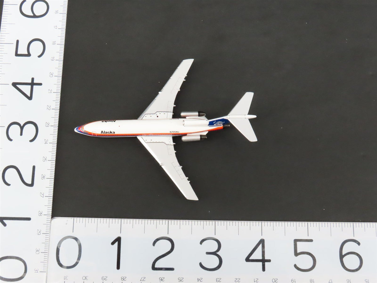 1:400 Aero Classics Hangar Club DieCast Alaska Airlines B727-100 Airliner N7054U