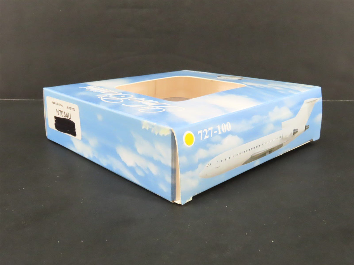 1:400 Aero Classics Hangar Club DieCast Alaska Airlines B727-100 Airliner N7054U