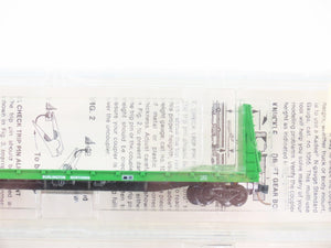 N Kadee Micro-Trains 54012 BN Burlington Northern 56' Flatcar 6 pack Sealed