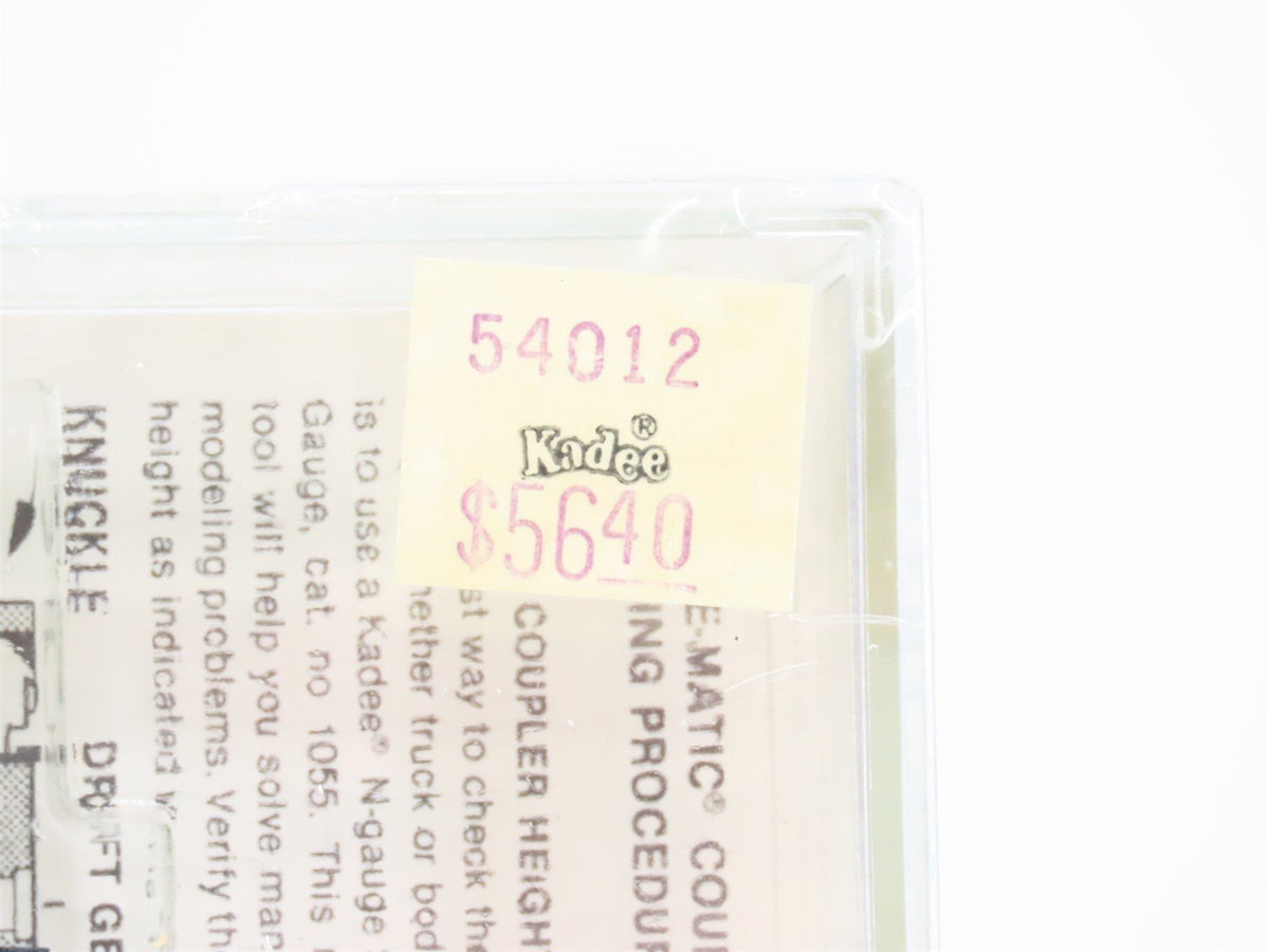 N Kadee Micro-Trains 54012 BN Burlington Northern 56&#39; Flatcar 6 pack Sealed
