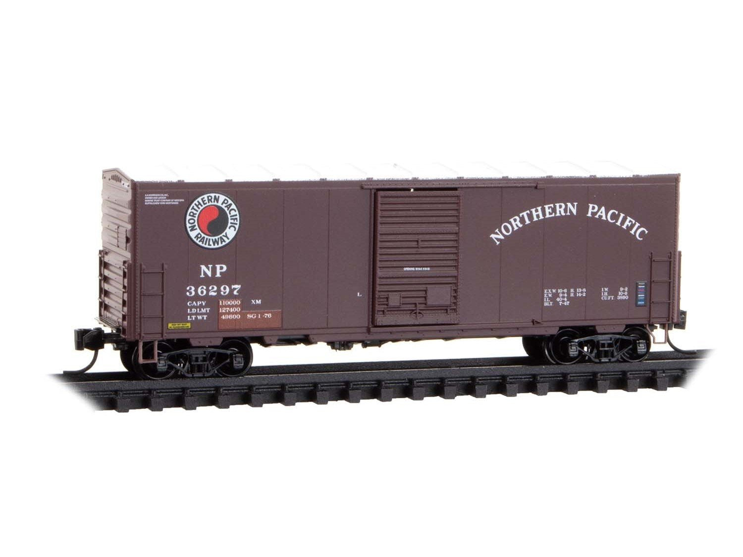 N Scale Micro-Trains MTL 02400600 NP Northern Pacific 40' Box Car #36297