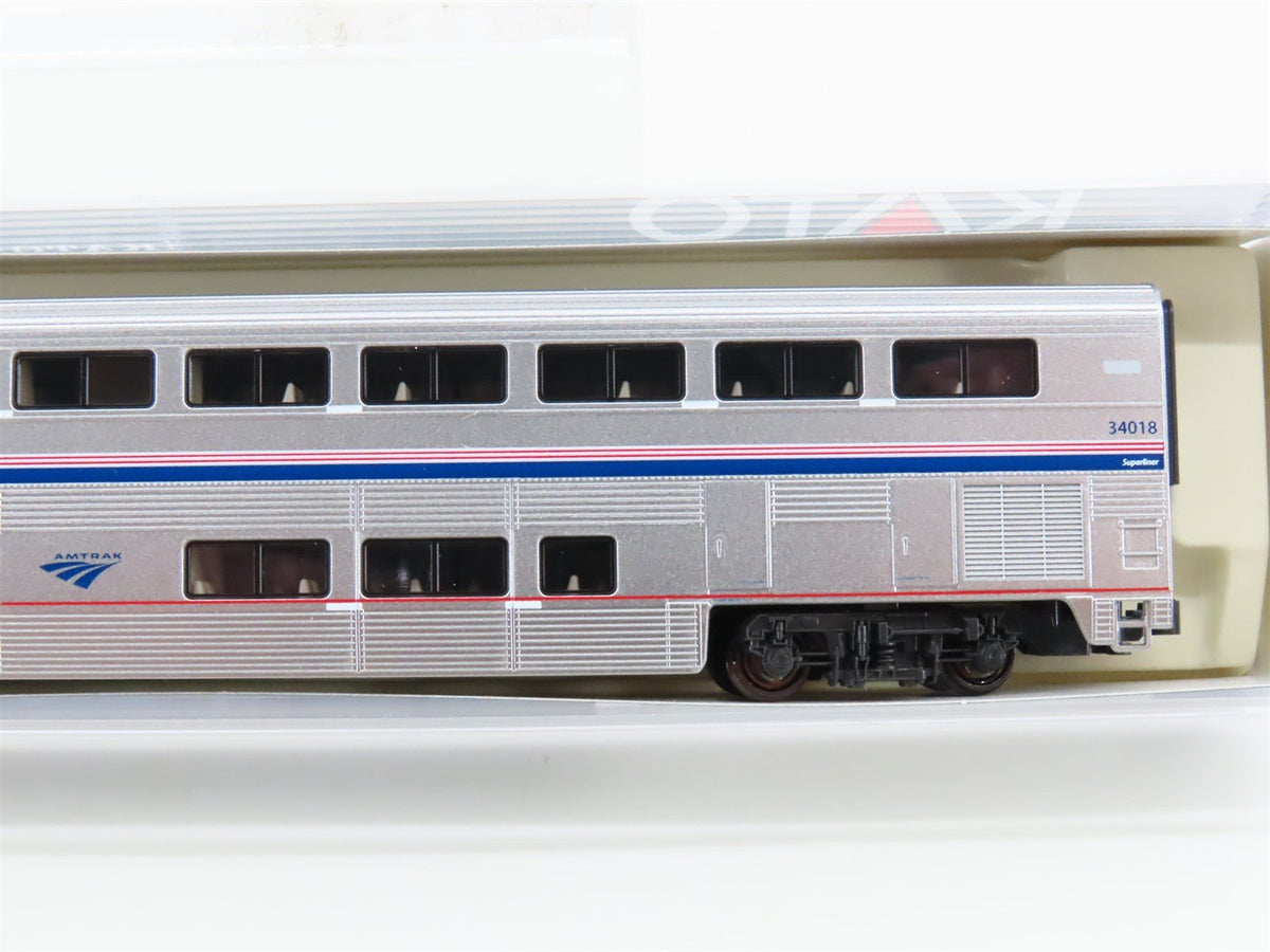 N Scale KATO 106-3515 AMTK Amtrak Phase VI Superliner I 4-Car Passenger Set A